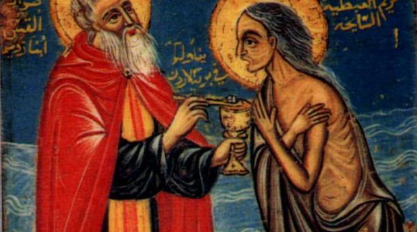 cuviosul parinte zosima si sfanta maria egipteanca