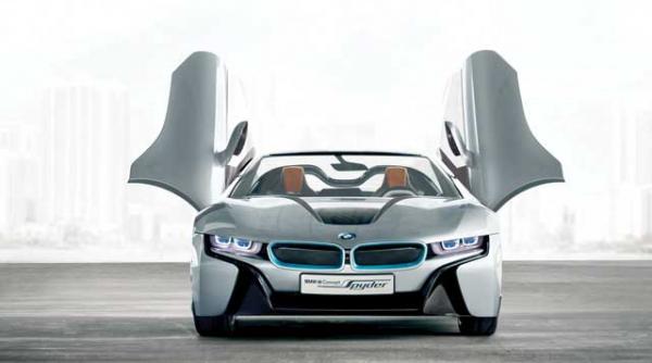 din alta galaxie bmw i8 spyder