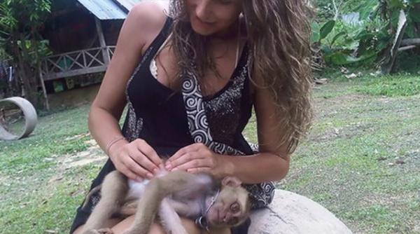 maimuta care a muscat o pe anna lesko a devenit vedeta pe facebook