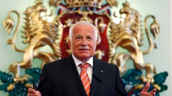 vaclav klaus presedintele cehiei moneda unica europeana e un dezastru