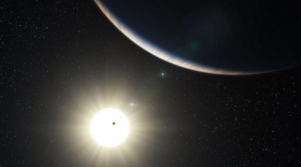 a fost descoperit un sistem solar cu mai multe planete decat al nostru video