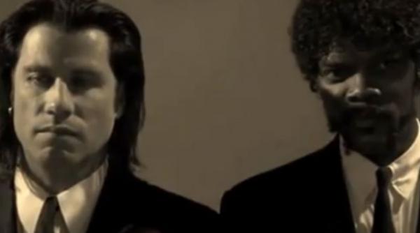 video pulp fiction drive si razboiul stelelor transformate in filme mute