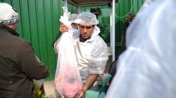 aproape o tona de carne de miel a fost confiscata in urma controalelor din capitala