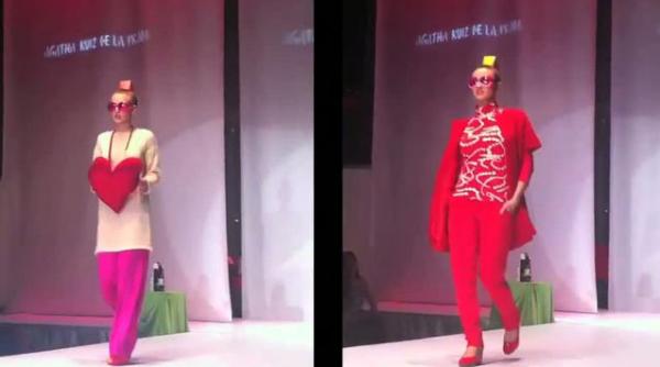 prezentare prada plina de culoare aseara in bucuresti video