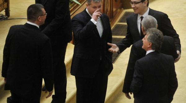 usl depune maine prima motiune de cenzura impotriva cabinetului ungureanu