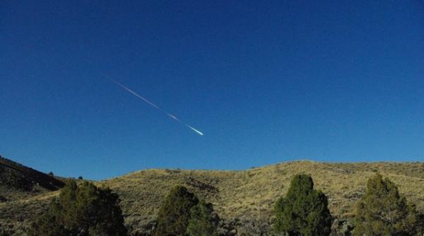 aparitie rara pe cerul californian o minge de foc de marimea unei camionete