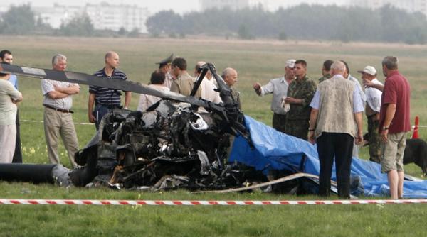 cinci morti dupa prabusirea unui elicopter ucrainean in judetul tulcea