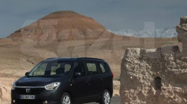 imagini de la primul drive test cu dacia lodgy
