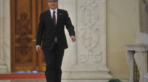 ponta a ajuns la cotroceni basescu desemneaza noul premier in cateva minute