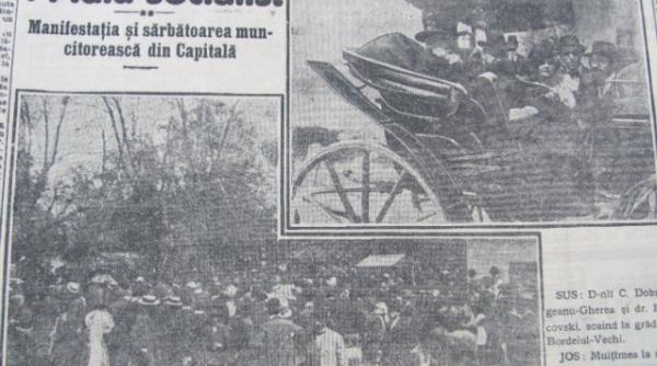 cum au petrecut romanii de trei ori ziua de 1 mai acum un secol