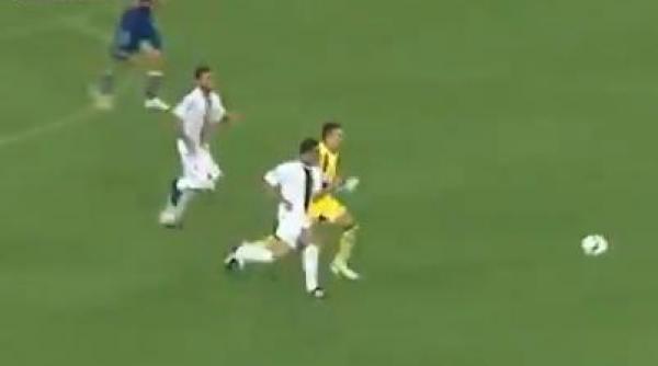 video contraatac fabulos al portarului urmat de un gol superb