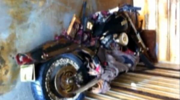 o motocicleta harley davidson furata de tsunami din japonia a ajuns in canada video