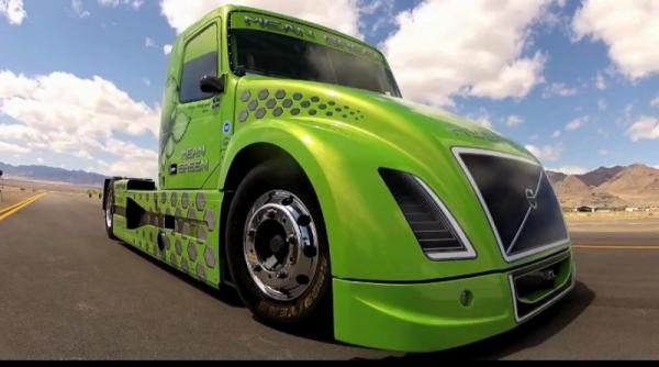 volvo mean green record mondial de viteza