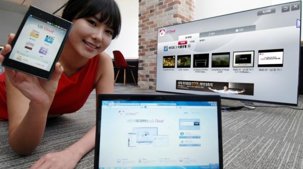 continutul multimedia din smartphone difuzat si pe tv prin norul lg