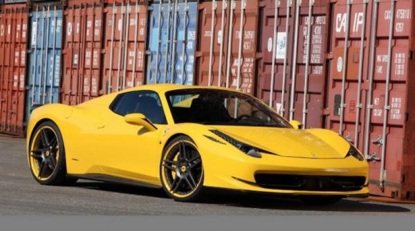 ferrari 458 italia spider in varianta novitec rosso