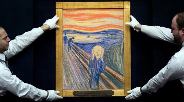 record mondial pentru tipatul de edvard munch tabloul vandut cu 119 92 milioane de dolari