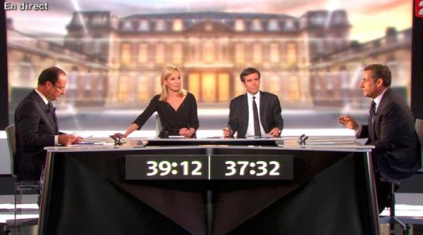 sarkozy hollande contre violente la tv sarkozy mintiti sunteti un mic calomniator hollande nu va sta bine sa va dati drept victima video