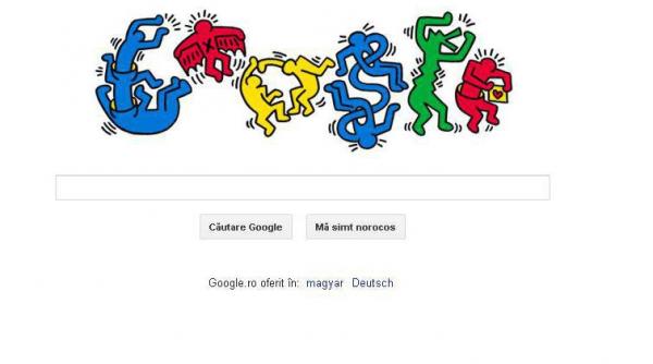 google celebreaza 54 de ani de la nasterea lui keith haring pictorul de la metrou printr un logo special
