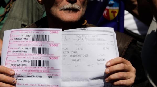 pensionarii primesc banii in 16 transe