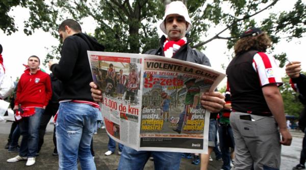 surpriza din partea gazetei sporturilor editie speciala in romana si spaniola azi