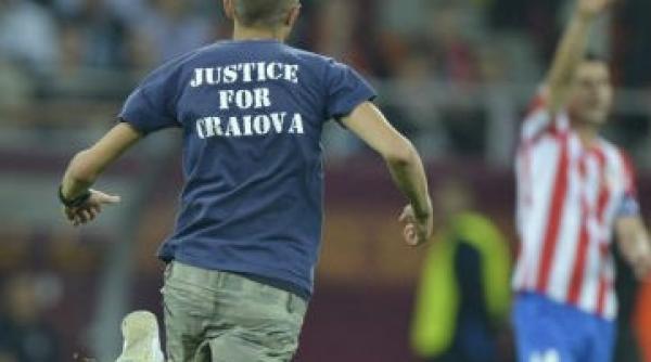 finala intrerupta de protestatarii craiovei 30 de secunde neasteptate pe national arena