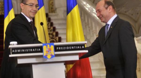 discutie ponta basescu pe teme de politica externa nu este bine sa vorbim pe doua voci