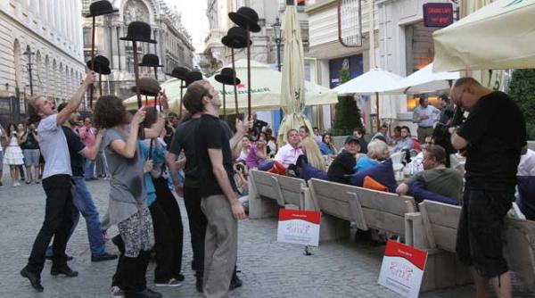 happening pe caldaram in centrul vechi din capitala
