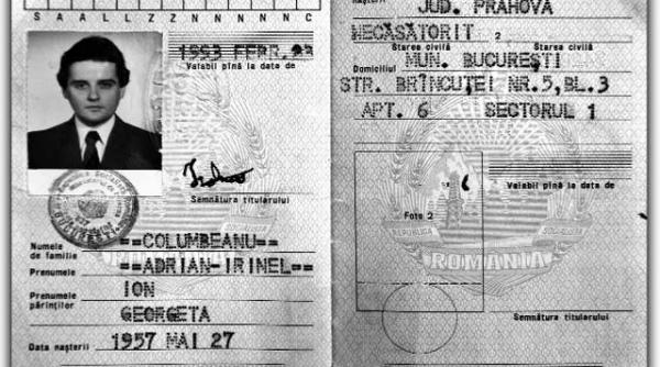 povestea buletinului lasat gaj de irinel columbeanu foto senzationala