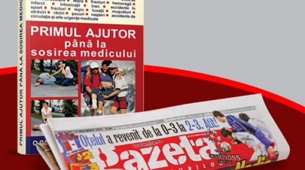 azi gazeta sporturilor iti aduce cartea care poate salva vieti primul ajutor pana la sosirea medicului