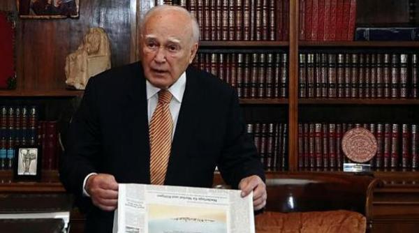 presedintele greciei ingrozit de pericolul care ameninta tara