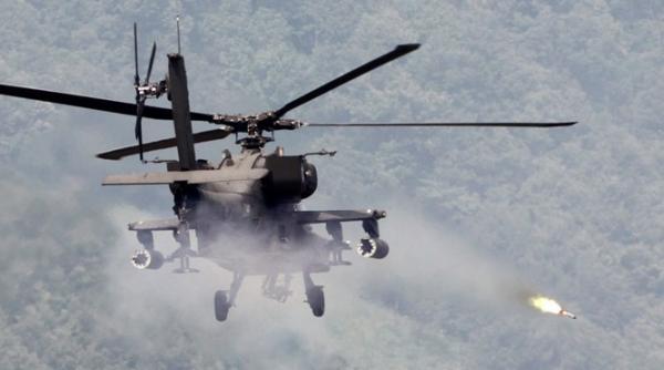 panica in sua un elicopter apache a scapat o racheta de antrenament in apropierea unui oras din texas