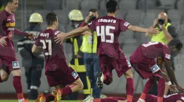 cfr cluj este noua campioana trupa din gruia a batut cu 3 2 pe terenul rivalei u si a luat al treilea titlu in ultimii patru ani