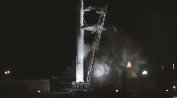 prima misiune particulara in spatiu a fost amanata cu doar cateva secunde inaintea lansarii