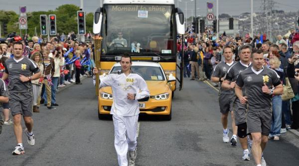 flacara olimpica s a stins accidental