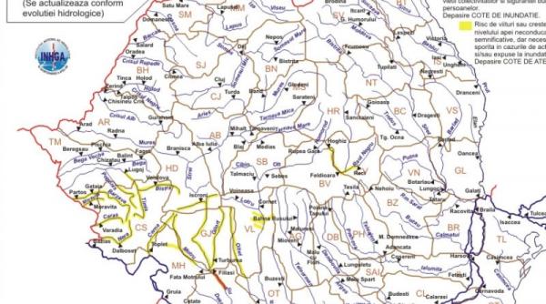 cod portocaliu pe raul jiu 90 de hectare din cotofenii din dos au fost deja inundate