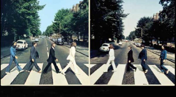 beatles fotografie de mii de lire john ringo paul si george pe abbey road