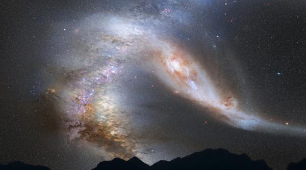 alerta o gaura neagra mai mare de milioane de ori decat soarele se rostogoleste prin spatiu si devoreaza totul in jur