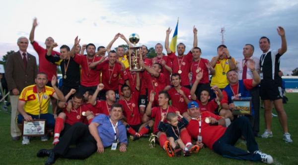 euro 2012 s a incheiat romania a devenit campioana europeana la fotbal este vorba despre campionatul european de fotbal al personalului de penitenciare