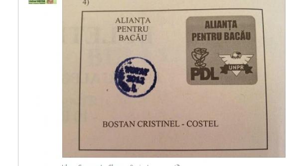 buletin de vot fotografiat si pus pe facebook