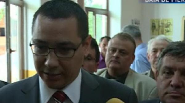 ponta a votat la baia de fier am votat cu speranta ca putem sa facem lucrurile mult mai bine decat pana acum