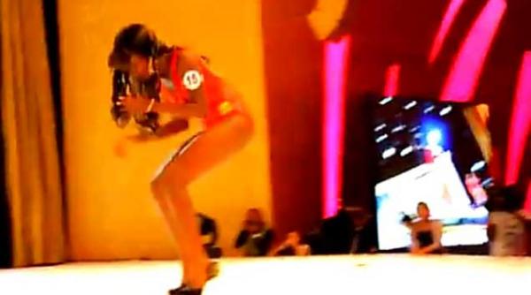 tocuri mult prea inalte pentru o concurenta la miss coasta de fildes video