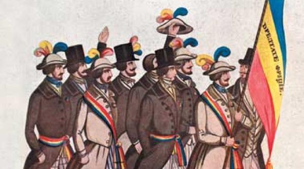 1848 de la islaz pe campia filaretului uniti vom fi tari