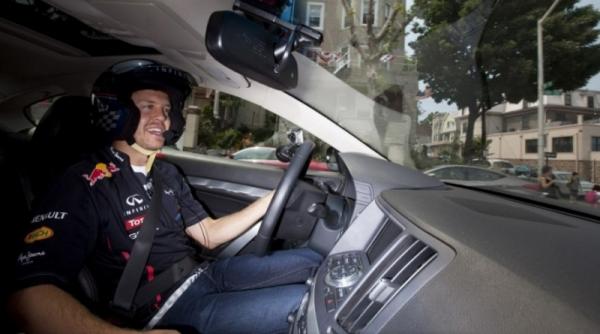 sebastian vettel a testat noul circuit din new jersey