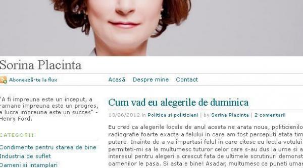 sorina placinta explica pe blog dezastrul pdl la alegeri le am taiat oamenilor veniturile dar n am fost alaturi de ei