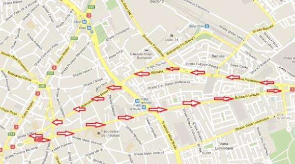 primaria capitalei vrea sa introduca noi sensuri unice vezi harta si zonele vizate
