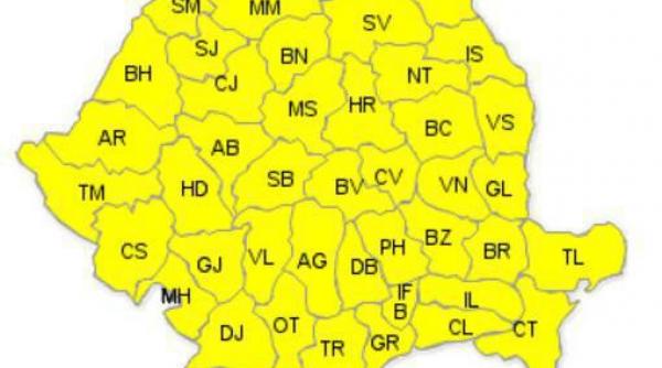 cod galben de canicula si disconfort termic in toata tara vezi intervalul