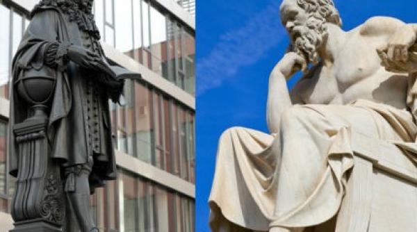 sfertul filozofilor scenariul unui meci imaginar intre ganditorii nemti si cei greci