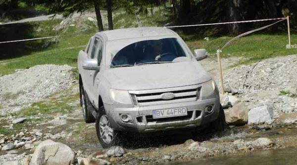 ford ranger padurar la adancime