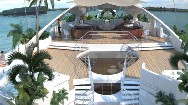 ultima fita pentru milionari nu iaht ci insula plutitoare vezi ce posibilitati de rasfat le ofera bogatasilor