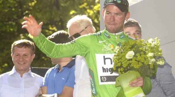 turul frantei concurenta mare pe tricoul verde